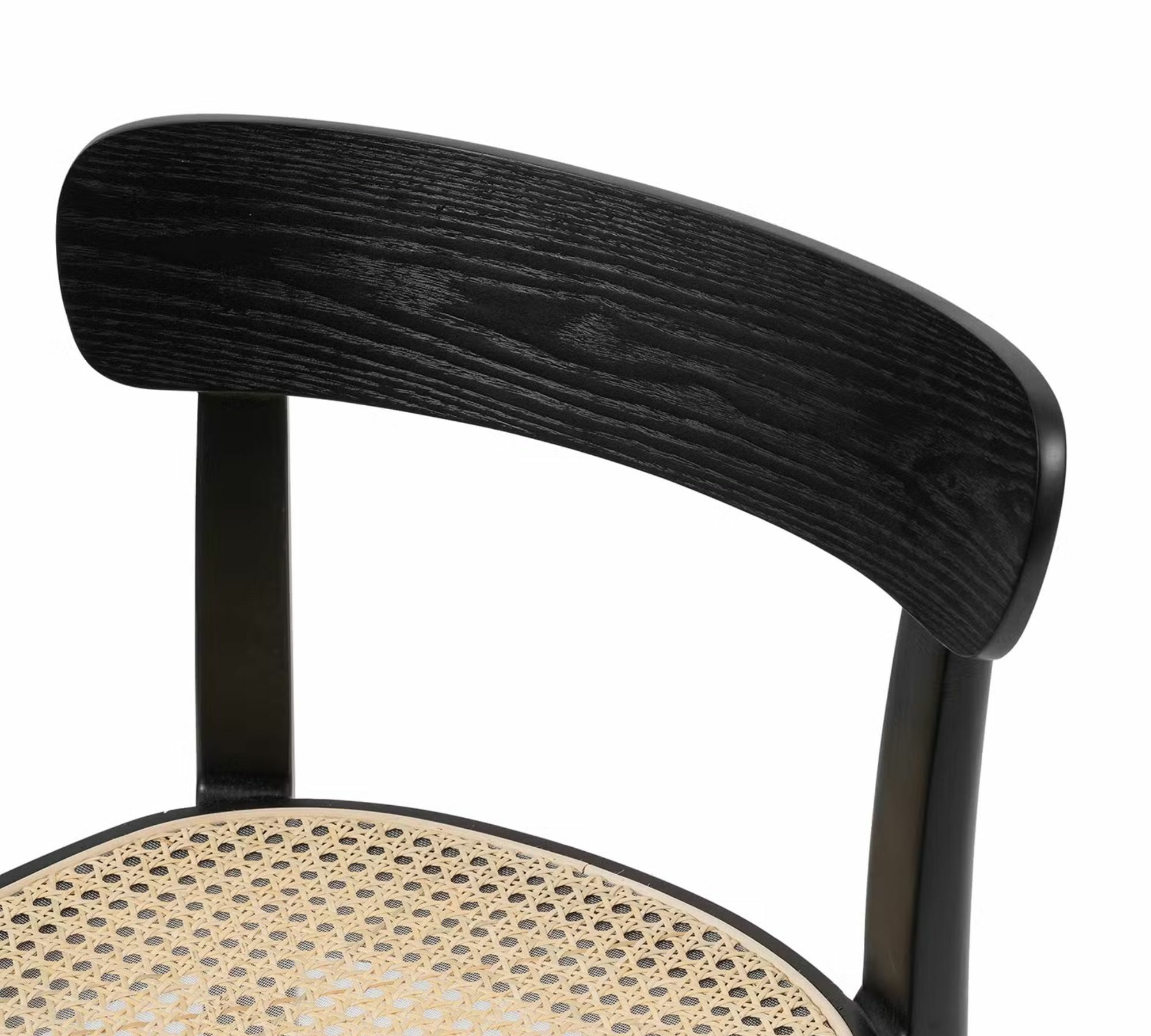 2x Esszimmerstuhl Polywood Rattan Buche Massiv 6