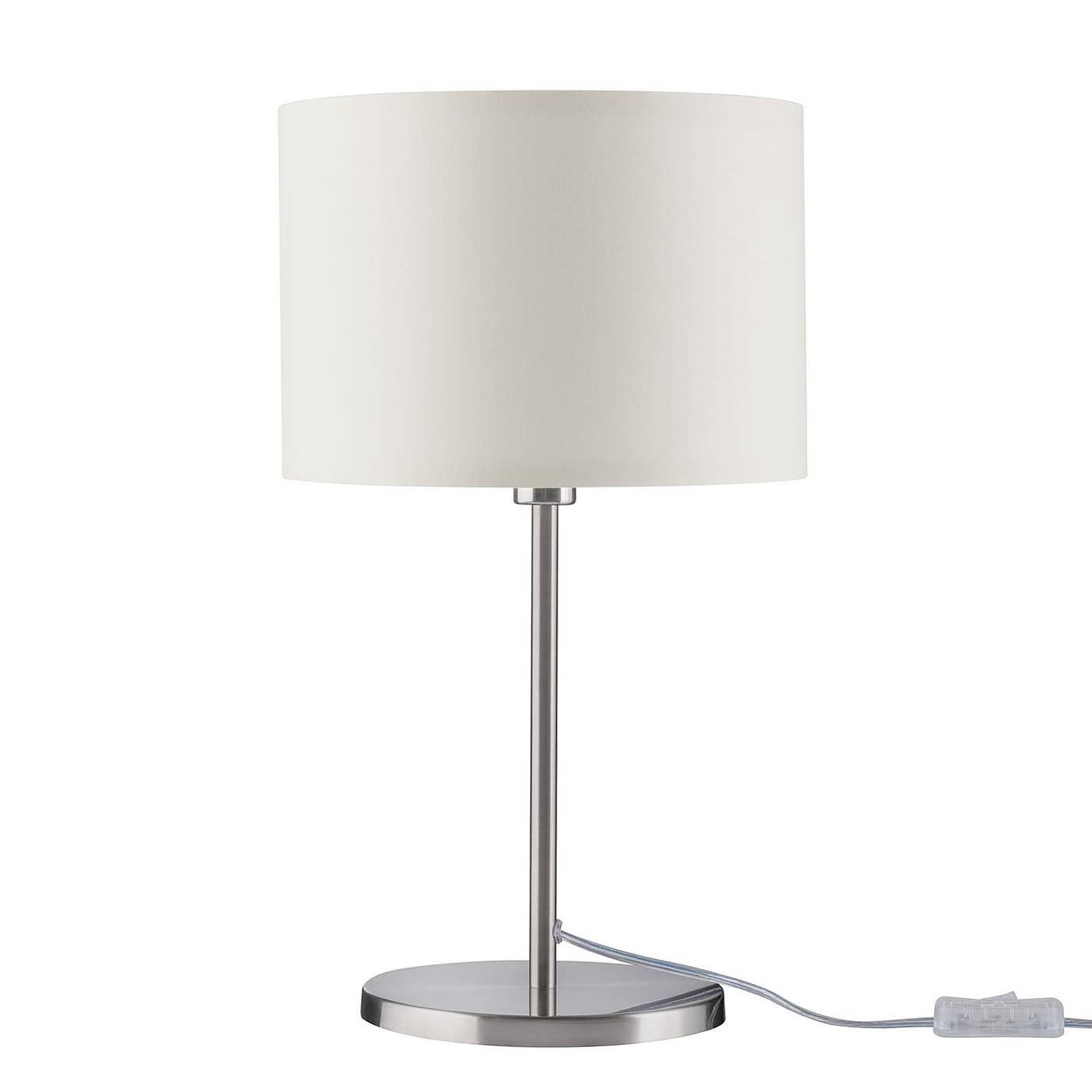 Table lamp Tessa mixed fabric / iron 1-light 4