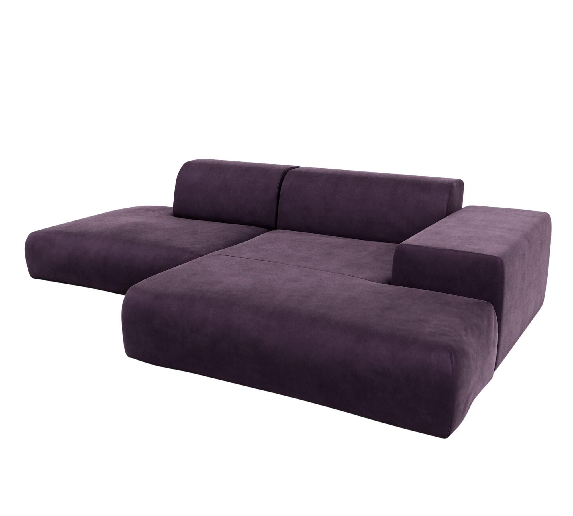 Pyllow Sofa Samt Veilchenlila 0