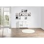 Mello IV Wall Shelf Acacia Black 2