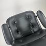Herman Miller GS105 Chair Chrome Leather Black 4