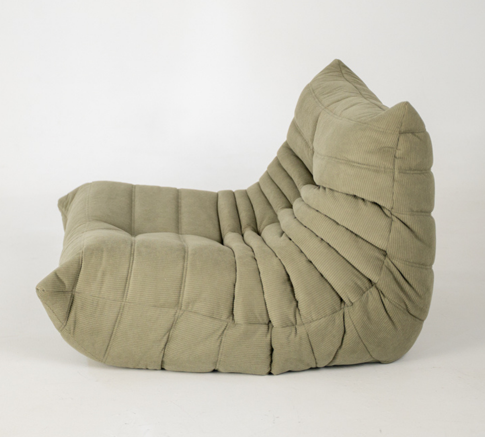 Togo Armchair Cord Beige 5