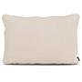 Posh Kissen Mark Sand mit Daunenfüllung 40 x 60 cm 0