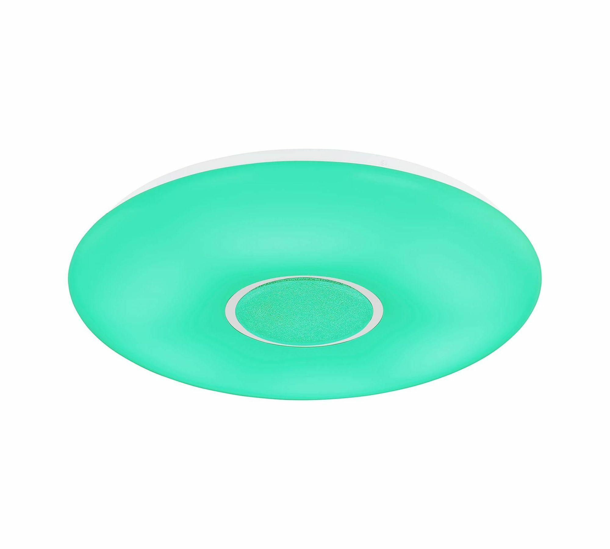 LED Deckenleuchte 1-flammig Glas Metall Weiß 6