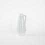 Fat Lava Ceramic vase White 1960s 2