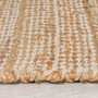 Levi Teppich Jute Baumwolle Beige 120 x 170 cm 3