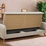 Hera Sofa Bed 3-seater Wood Veneer Cream 4