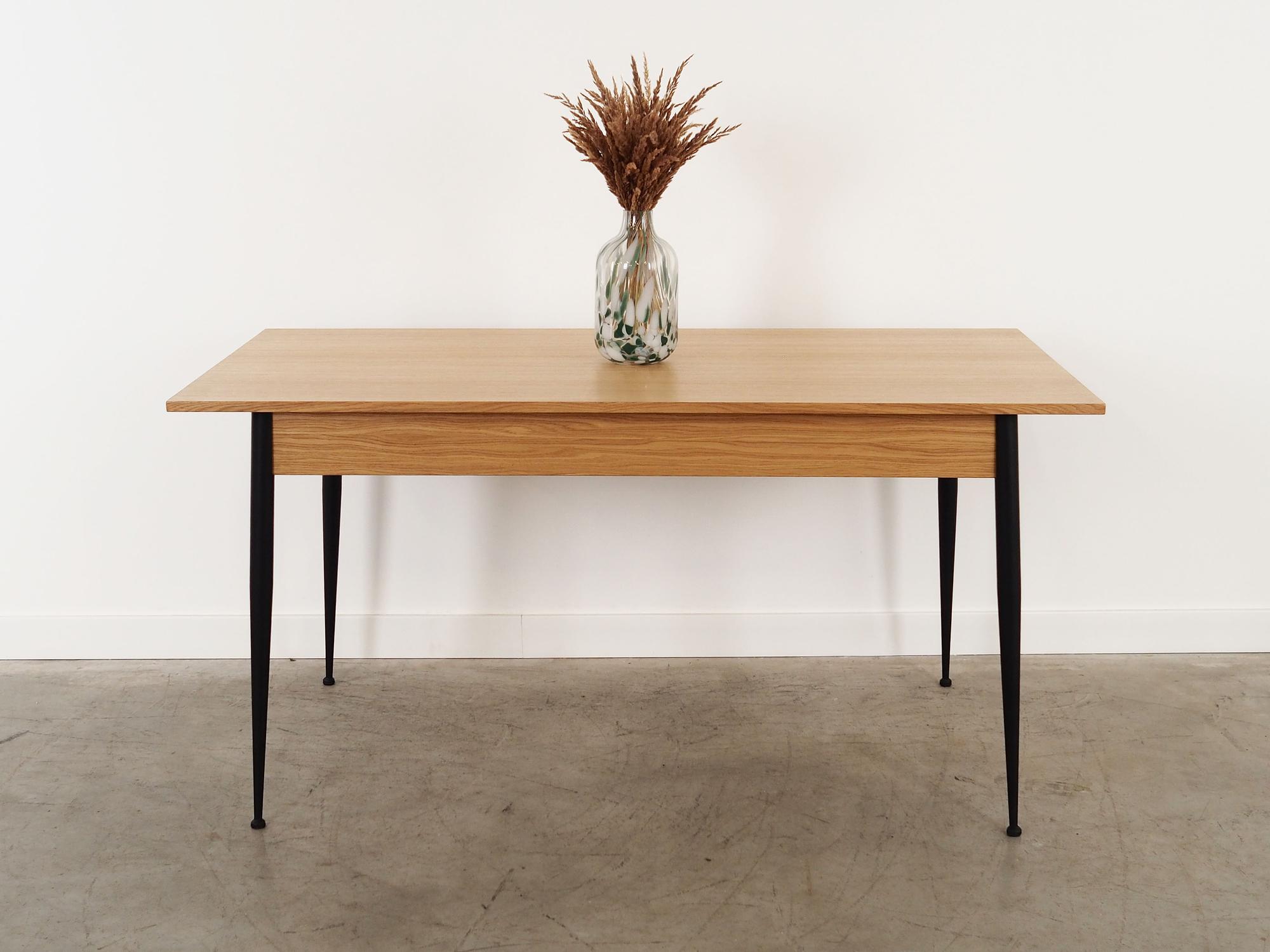 Dining table Oak 1980s 3