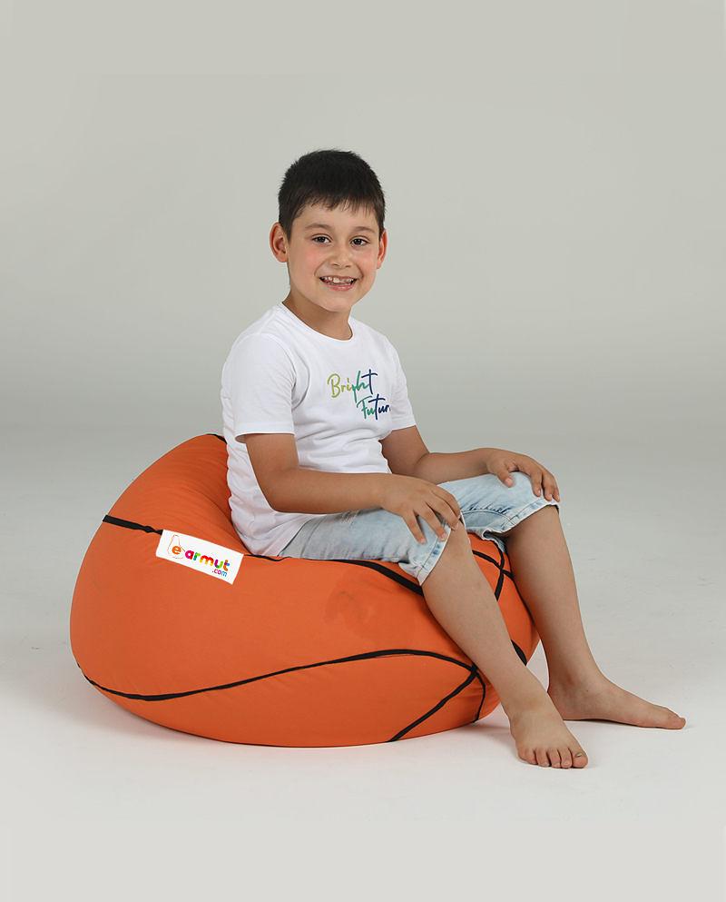 Basketball Kids Garten Sitzsack Orange 9