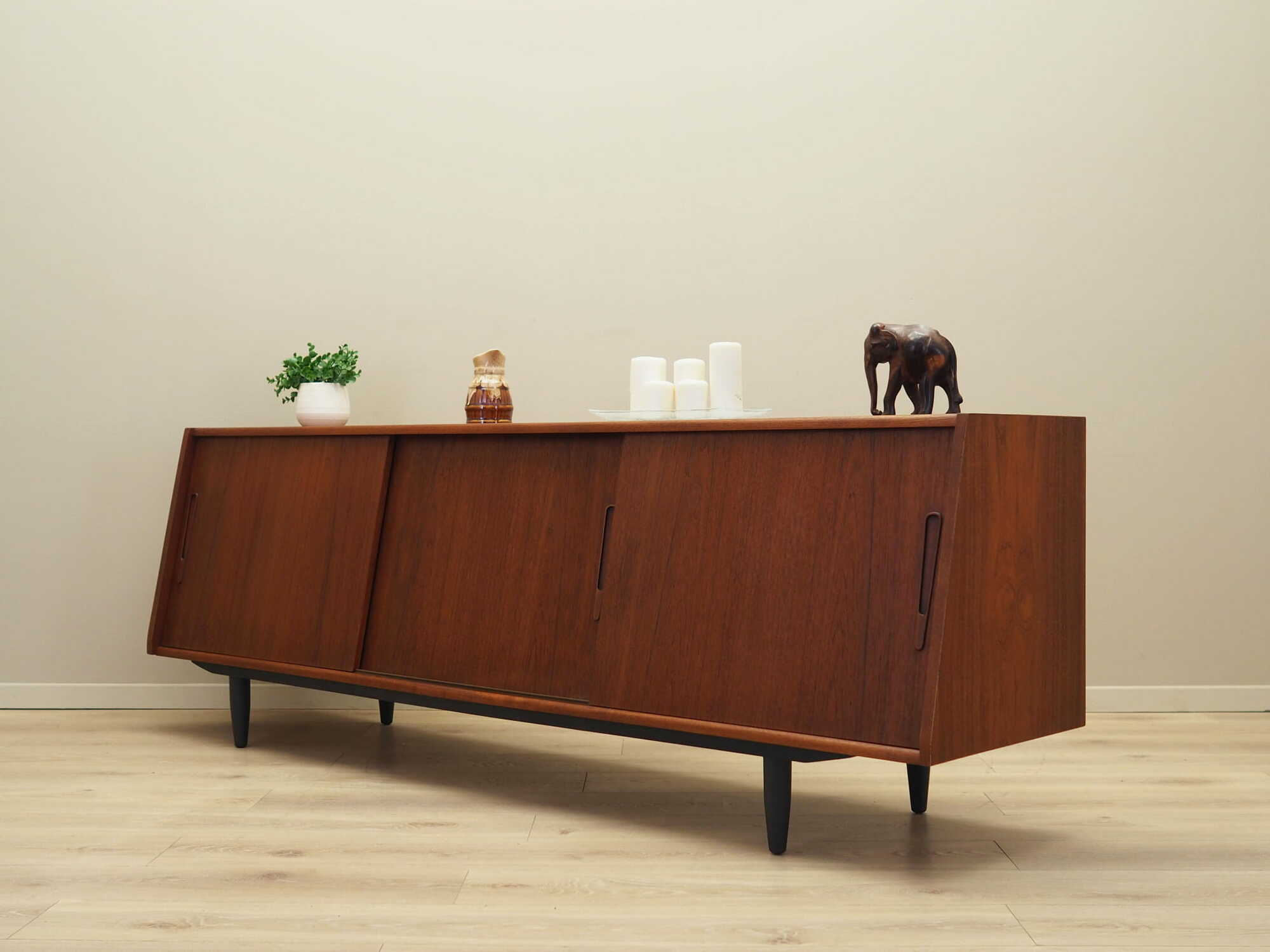 Sideboard Teakholz Braun 1970er Jahre  3