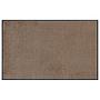 Clean-off mat Polyamide Nitrile rubber Brown 75x120cm 0
