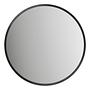 Wall Mirror Picasso Round Mirror Glass Aluminum Black 25 cm 1