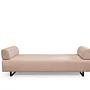Infinity 3-Sitzer Sofa mit Beistelltisch Beige 8