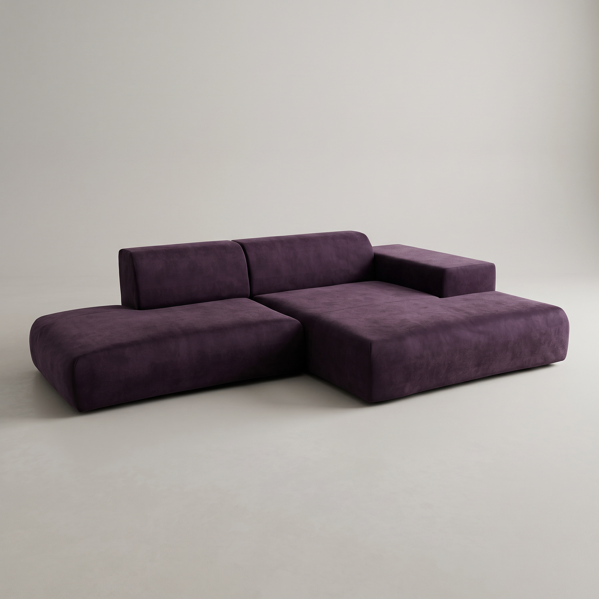 Pyllow Sofa Samt Veilchenlila 2