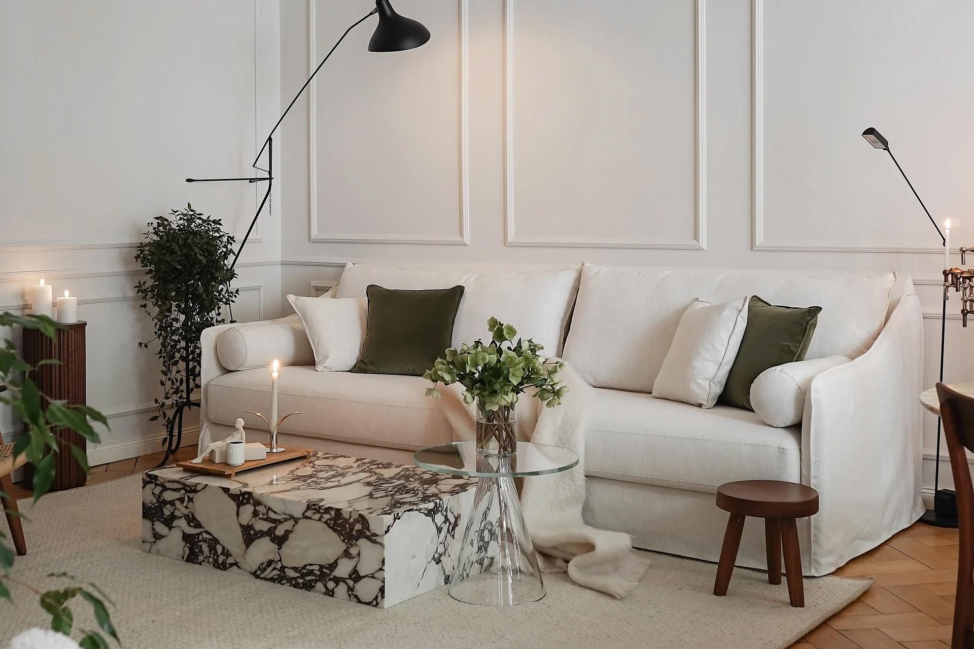 Antilopen Sofa 3.5 Sitzer Ivory 0