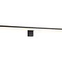 LED-Wandleuchte Lino Polycarbonat Schwarz 2
