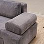 Perenna Sofa 3-Sitzer Chenille Grau 4