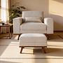 Hocker Japandi Beige 0