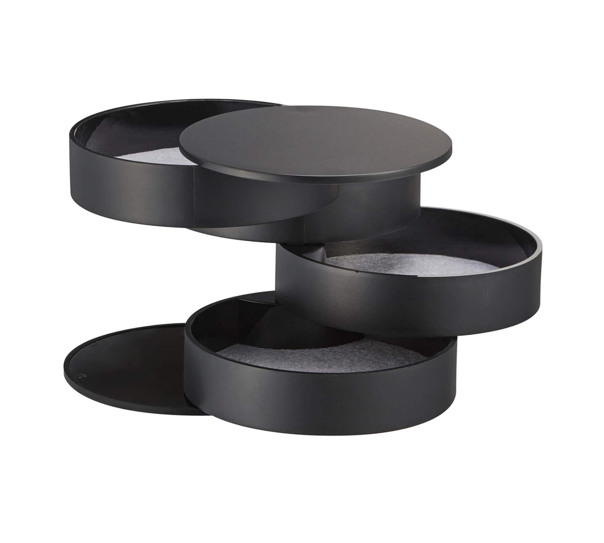 Schmuckdose Tower Schwarz 1