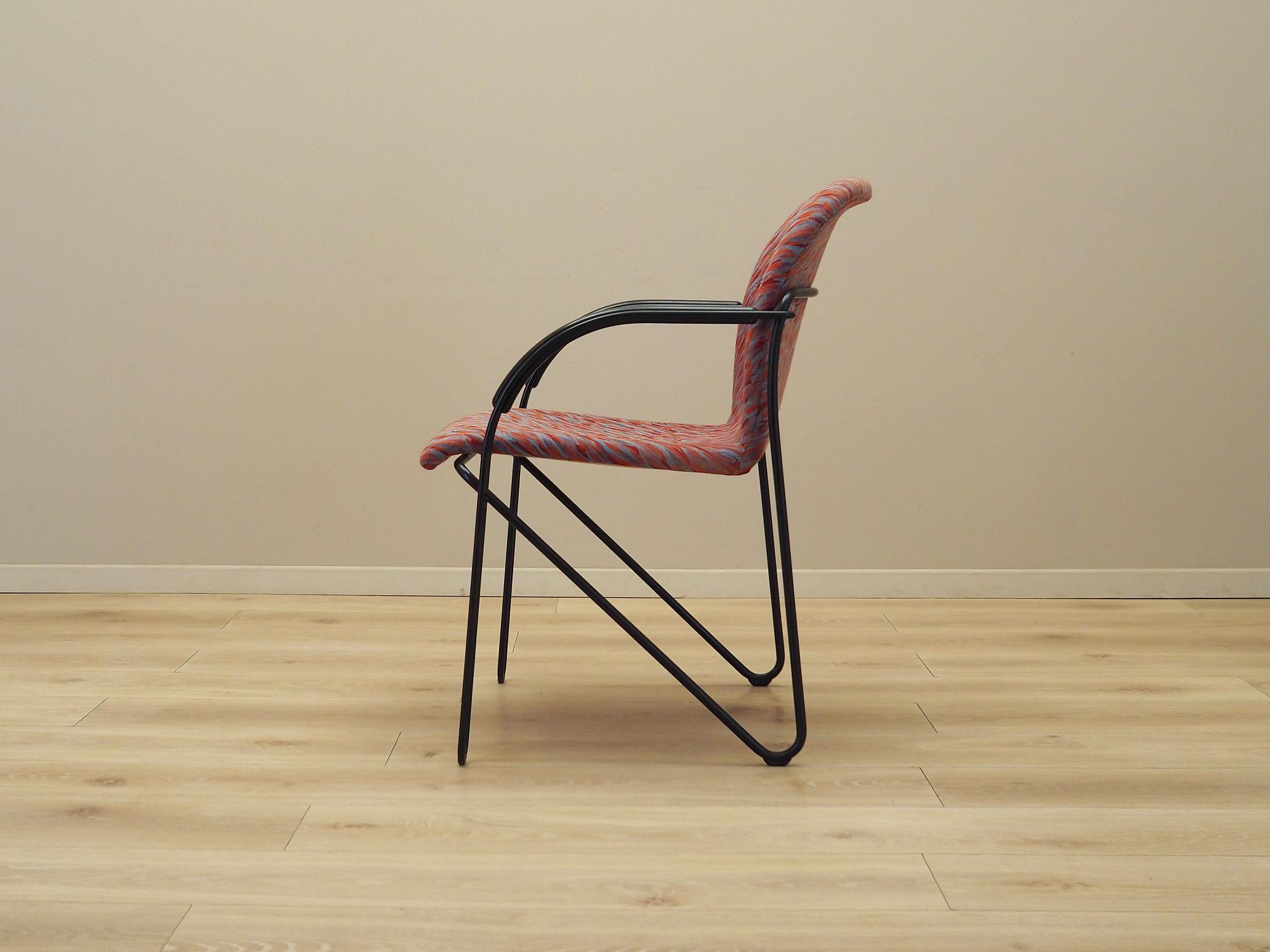 4x Dining chair with armrests 1980s 14