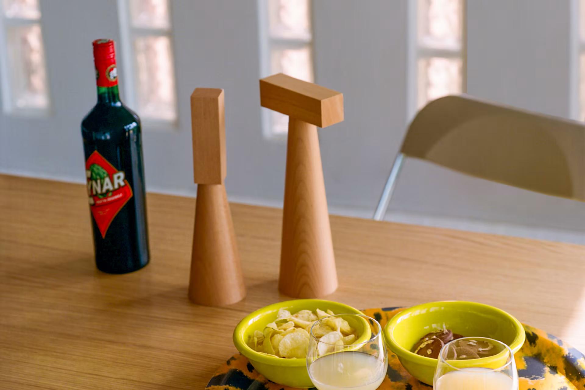 Molino Grinder Pfeffermühle Buchenholz Natur 3