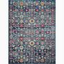 Vintage 7654 Teppich Blau 0