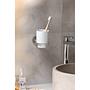 Isera Toothbrush tumbler holder Zinc die-cast Ceramic Chrome White 4