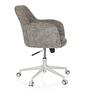 SOLAO HOME Office Chair Bouclé Brown 6