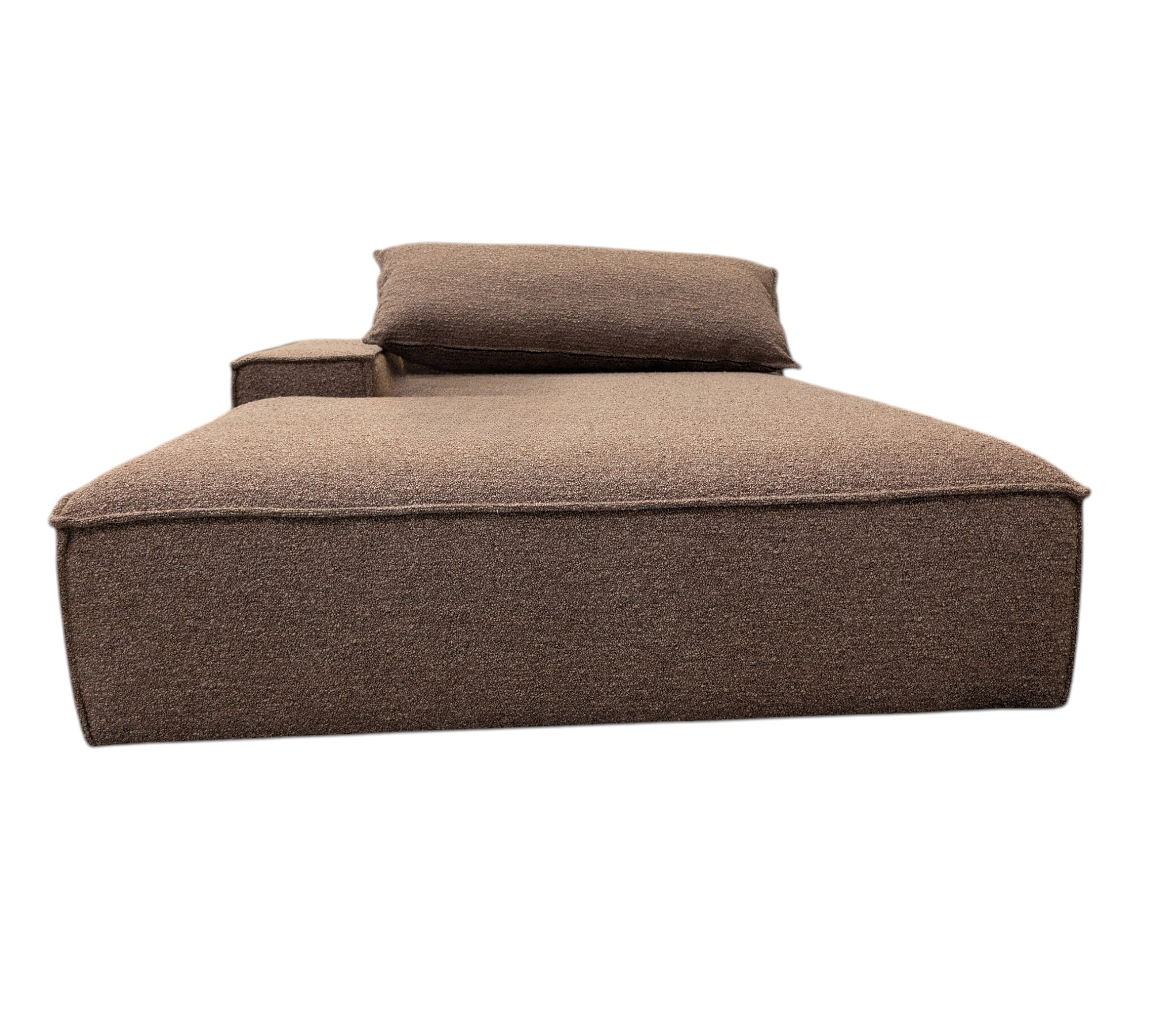 Daphne 1-Sitzer Récamiere Rechts Pebble Rust 6