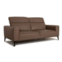 Zürich Sofa 2-Sitzer mit Funktion Leder Taupe 2
