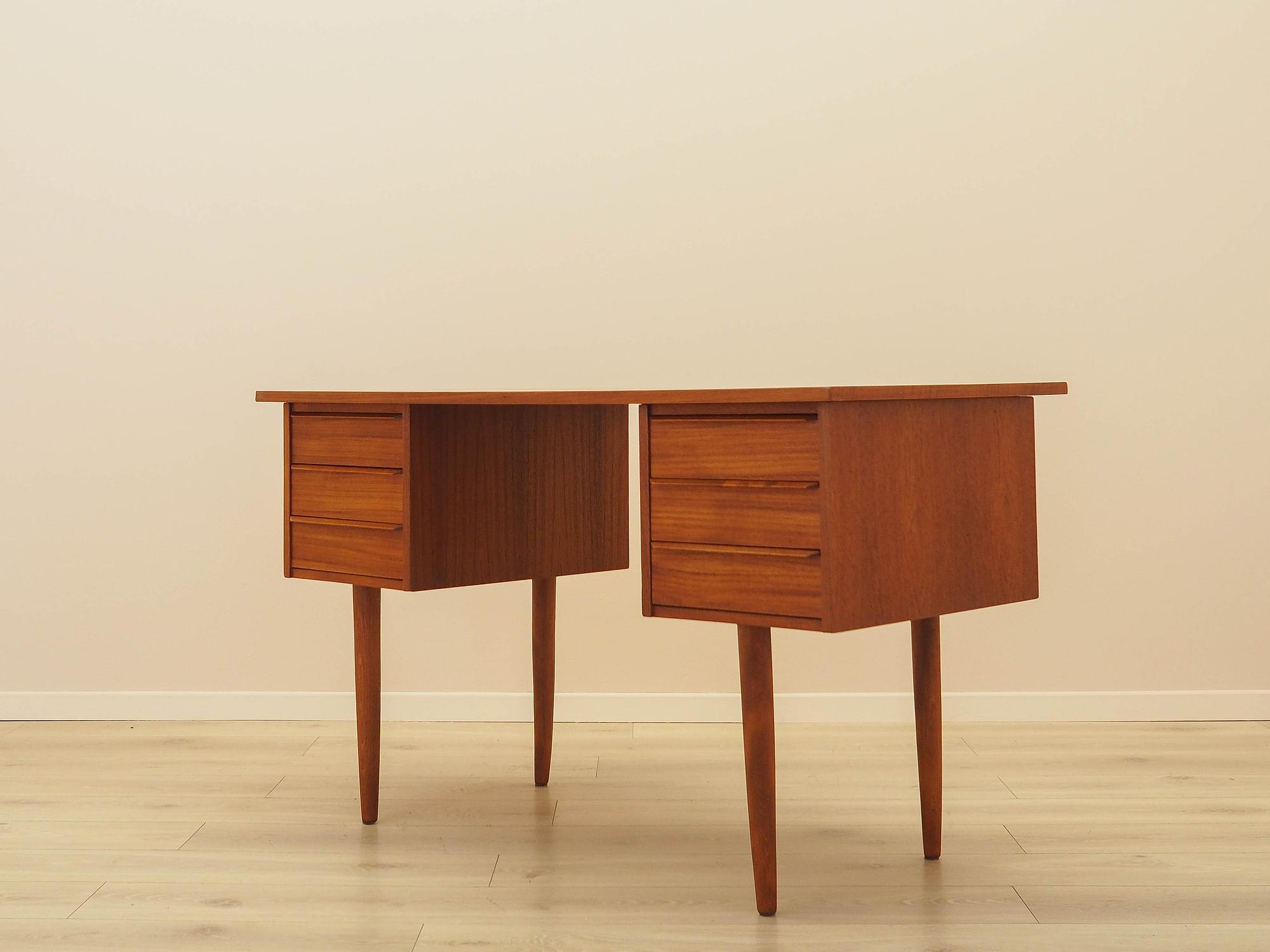 Teak Desk 1970s 5
