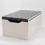 Brotbox Metall Weiß 0