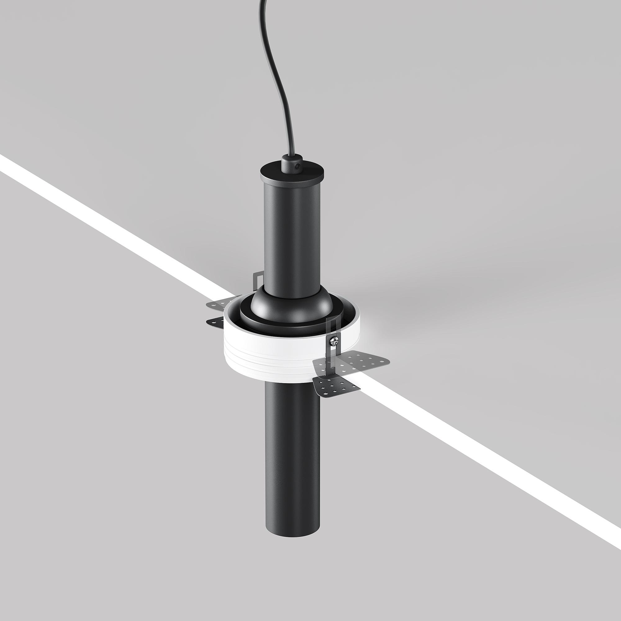 Focus T Recessed light Black Ø 3cm 2