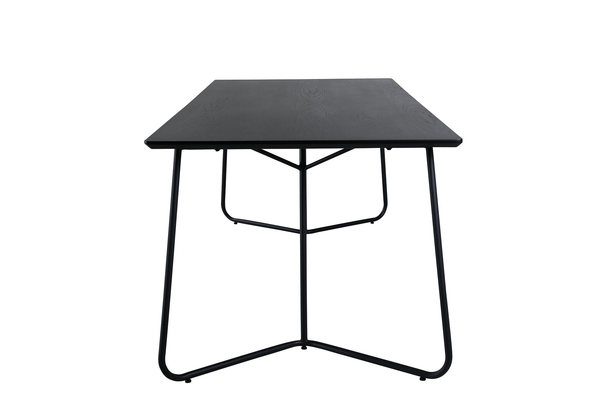 Petra Dining Table Black Black Veneer 2