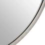 Saska Medium Antik Silber Wandspiegel
 1