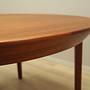 Dining table teak 1960s 122cm 7