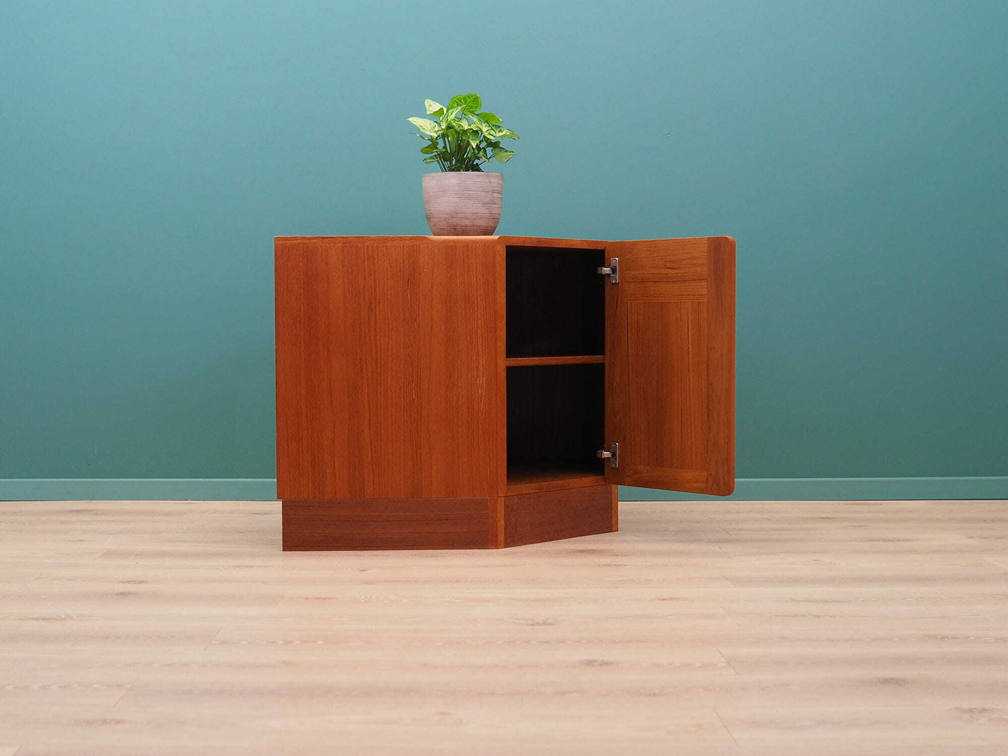 Vintage Cabinet Teak Brown 1970s 4