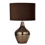 Tischleuchte Smoked Mosaic Stahl Braun Gold 3