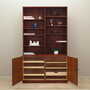 Vintage Bookshelf Teak Brown 1960s 2