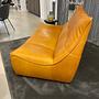 Florence Sofa & Hocker Leder Braun 1