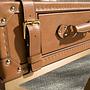 Eckbeistelltisch Leder Braun 4