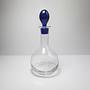 Decanter vintage postmoderno in vetro anni '90 0