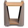 Sinbuk Beistelltisch Eiche Artisan Dekor Taupe 2