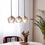 Orbiform 3-Spot Pendant Lamp Brass 0