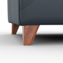 Amadeo Sessel Leder Blau 6