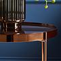 Allure Beistelltisch Spiegelglas Gold 3