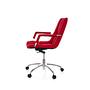SARANTO Office chair with casters Fabric Red 9