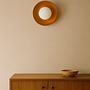 Hand Wall Lamp S Oak Wood Brown 0