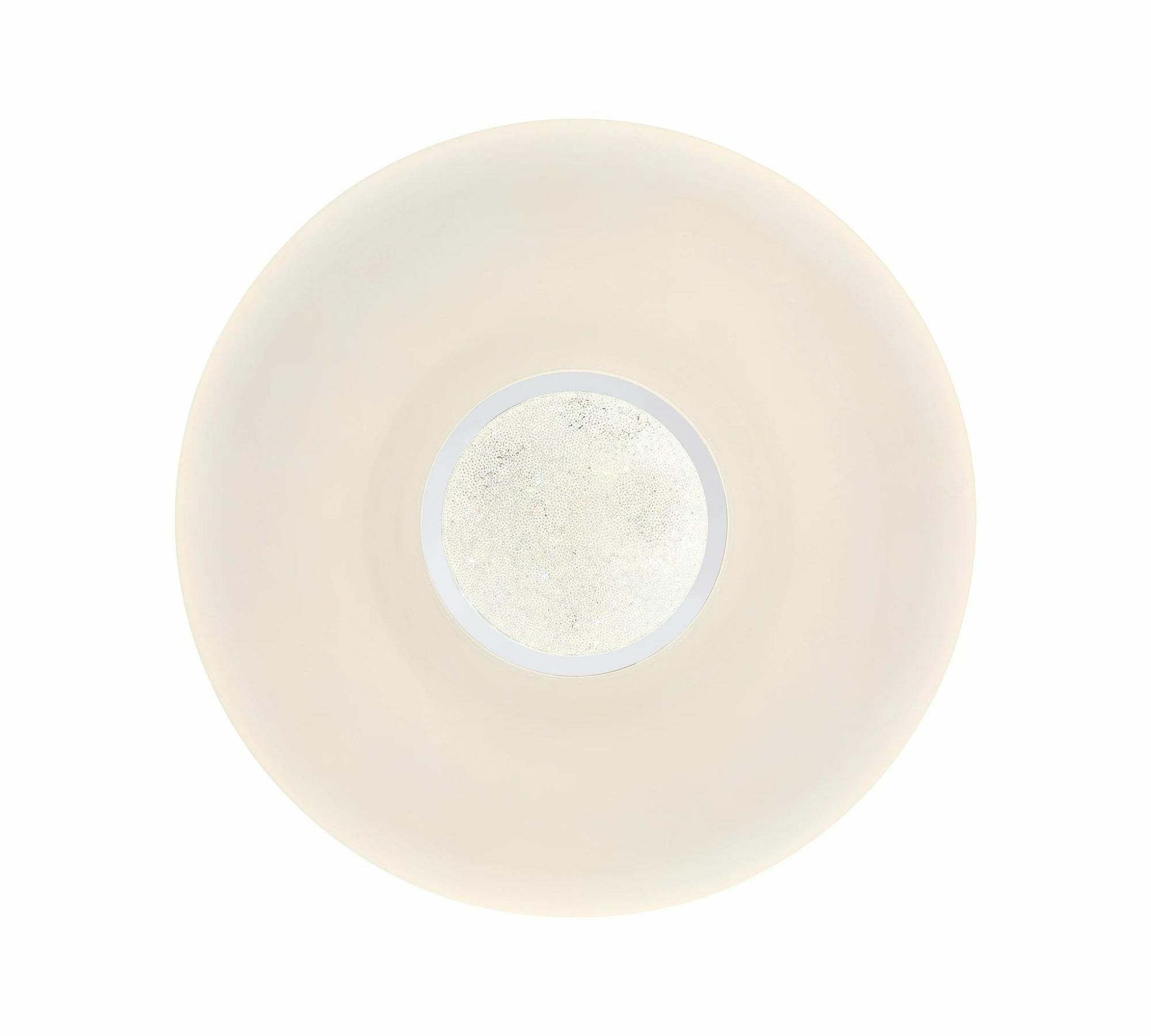 LED Deckenleuchte 1-flammig Glas Metall Weiß 7