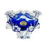 Bohemian Bowl Blue Transparent 1970s 0